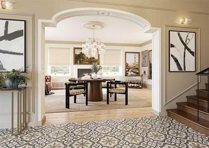 Norrland, Buff - Twist&Fit Roman Blind - Image 6